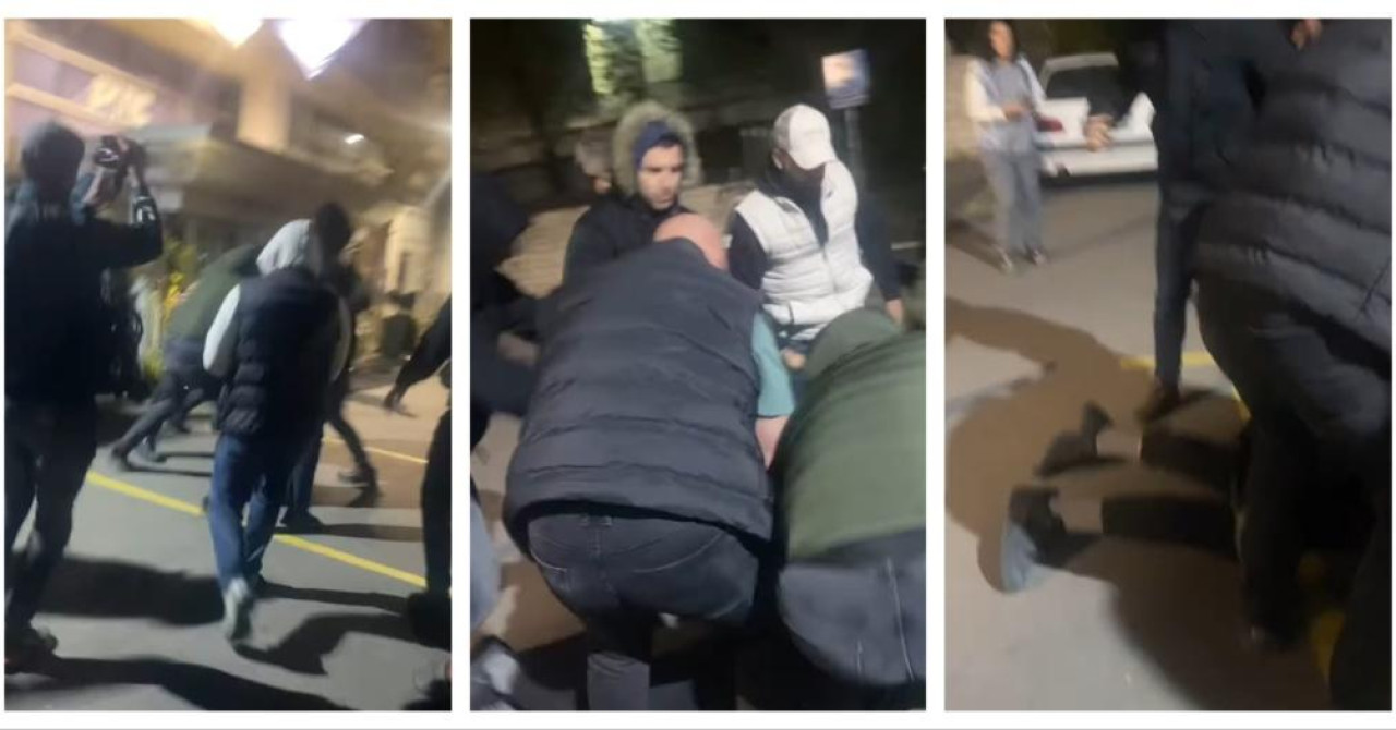 VIDEO Beograd je kao ratna zona. Ispred zgrade RTS-a na asfalt bačen i uhićen bivši košarkaški reprezentativac Srbije!