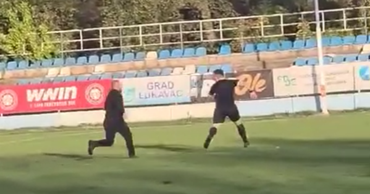 Navijači napadli sodnike na tekmi Druge lige FBiH Sjever v Lukavcu
