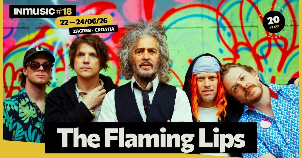 The Flaming Lips prihaja na INmusic festival #18