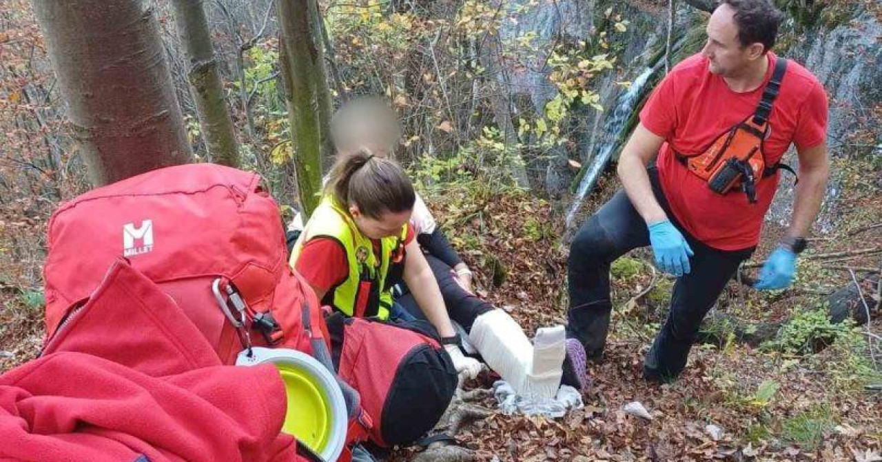 HGSS na Žumberku rešil planinarko s poškodovanim gležnjem in našel pogrešano osebo