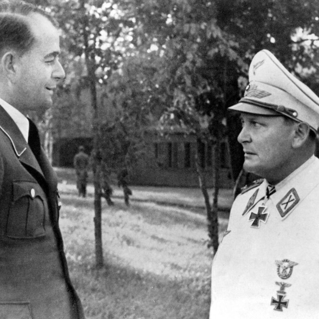 Albert Speer i Hermann Goering
