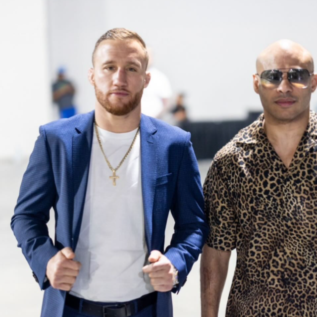Justin Gaethje i Ali Abdelaziz