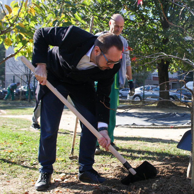 Gradonačelnik Tomislav Tomašević i zamjenici obilježili su početak nove sezone sadnje stabala u Zagrebu