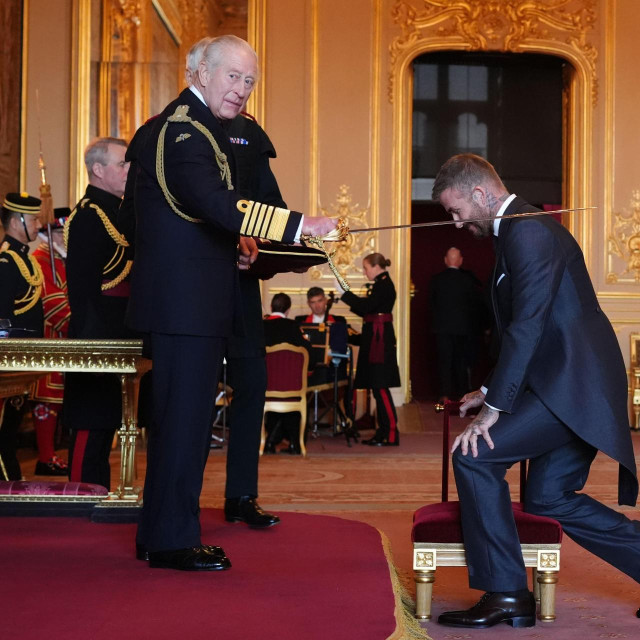 Kralj Charles i David Beckham