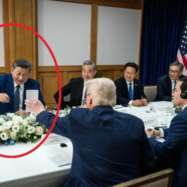 Xi Jinping na susretu s Donaldom Trumpom