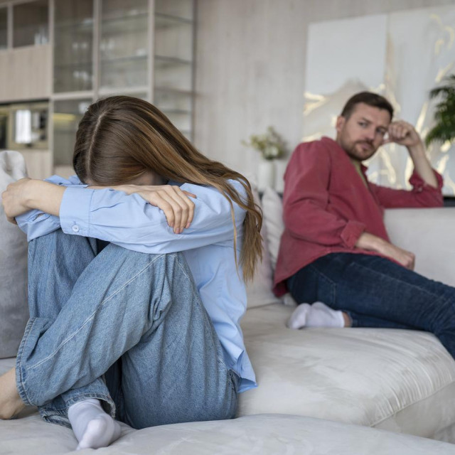 Nesretan par, ilustrativna fotografija