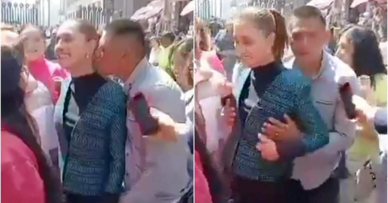 VIDEO Prolaznik poljubio meksičku predsjednicu u vrat i pokušao joj dirati grudi