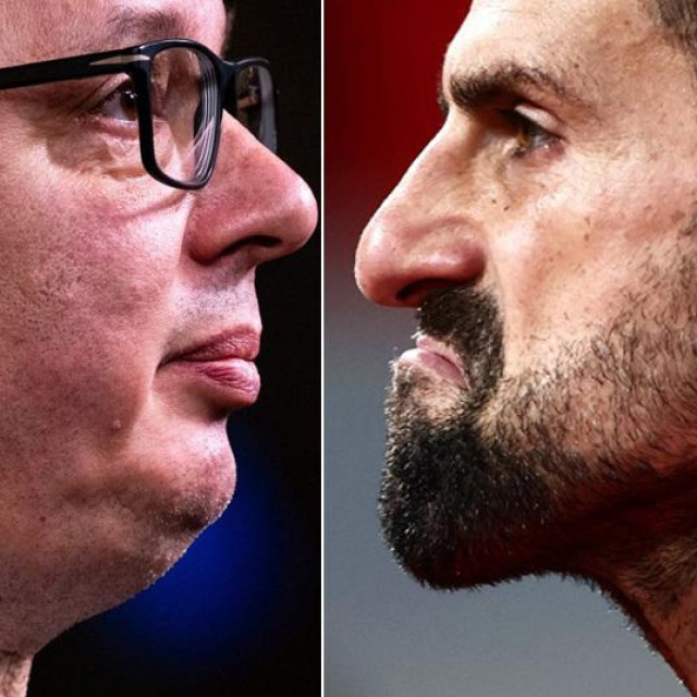 Aleksandar Vučić, Novak Đokovićš