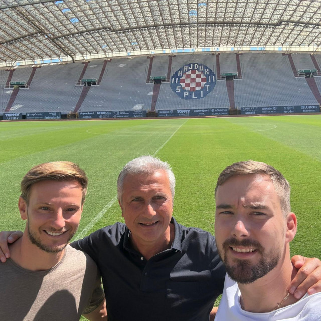 Ivan Rakitić, Milorad Ratković i Filip Bradarić