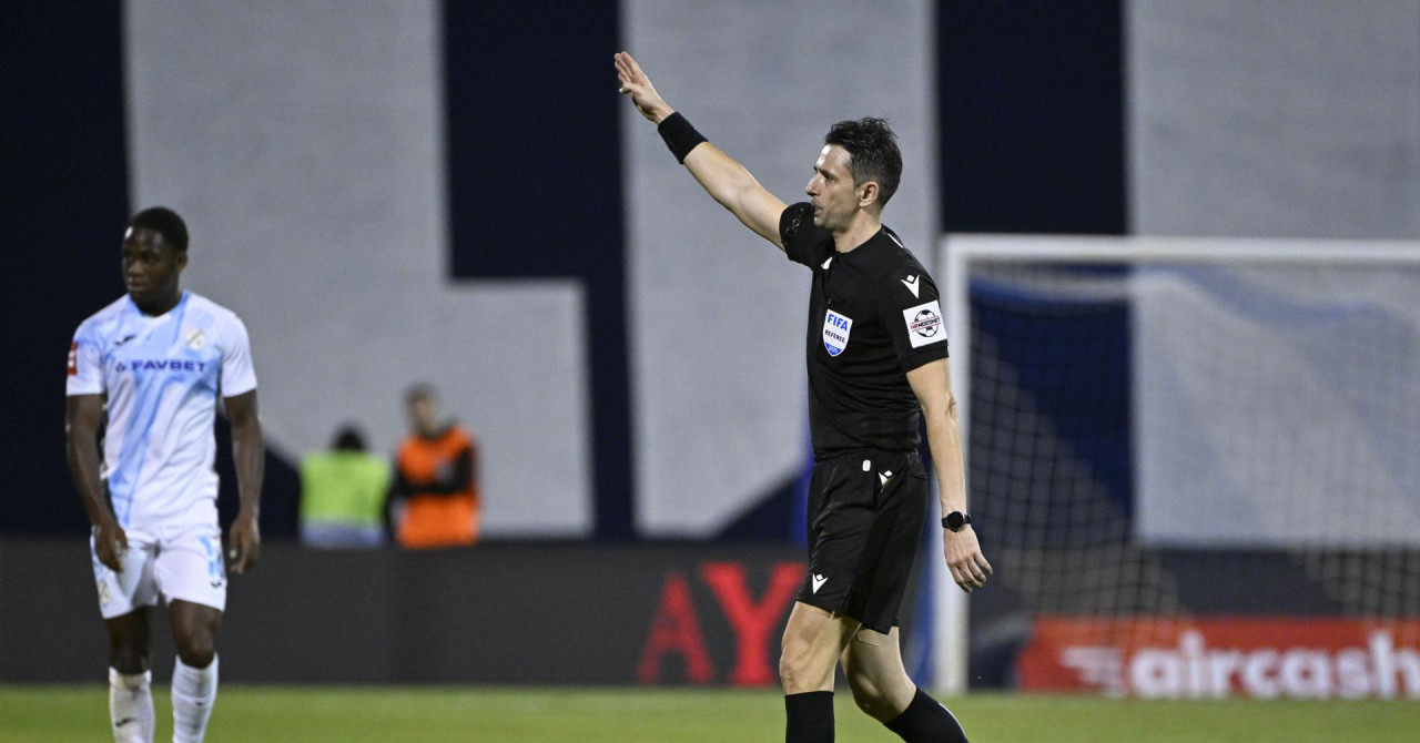 Kontroverzni sodnik Pajač izpuščen iz sojenja 13. kola SuperSport HNL po derbiju