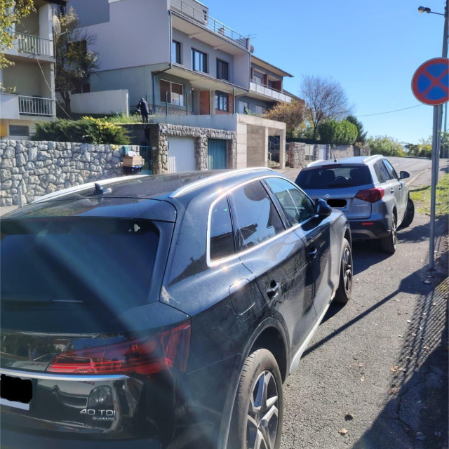 Nepropisni parking u Hercegovačkoj ulici