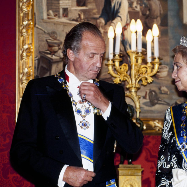 Juan Carlos I i kraljica Sofia 1996. godine