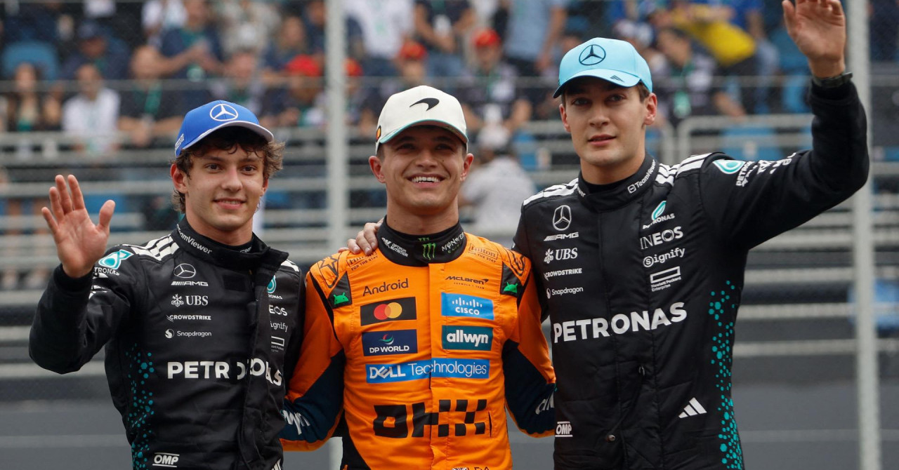 Norris najbrži u sprintu na Interlagosu, Piastri opet bez bodova