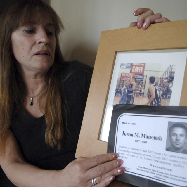 Hanija Erceg, majka ubijenog Jovana Manovića