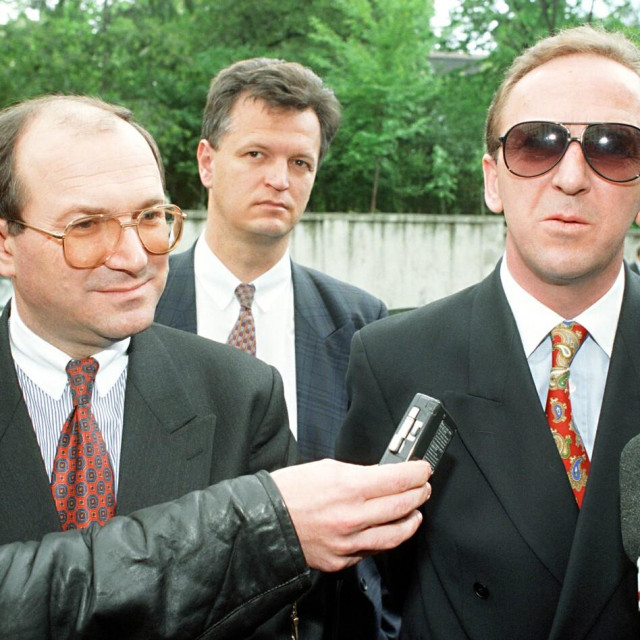 Mate Granić i Krešimir Zubak