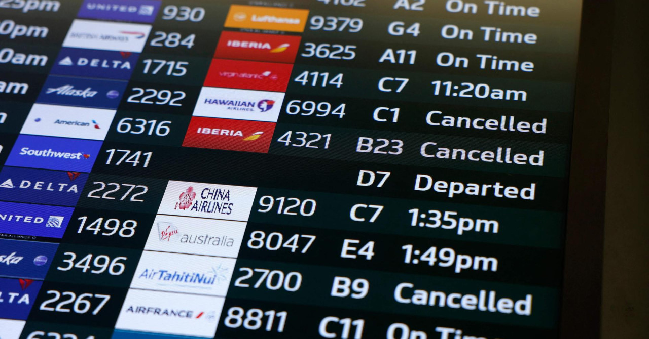 Nastavlja se kaos u SAD-u: Otkazano više od 1500 letova, jučer je bio najgori dan, nevrijeme dodatno pogoršava situaciju