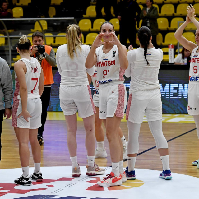 Košarkašice Hrvatske (arhiva)