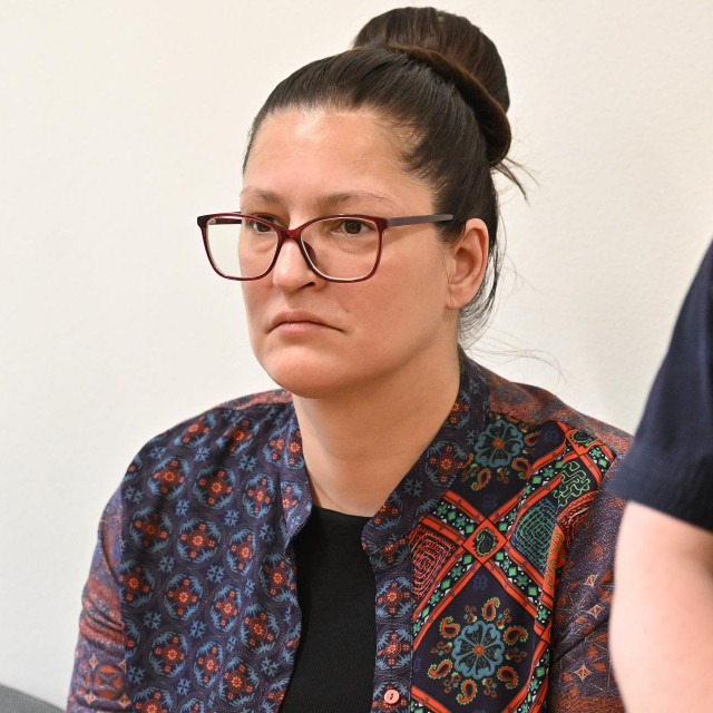 Tonka Č. u sudnici Županijskog suda u Zagrebu
 