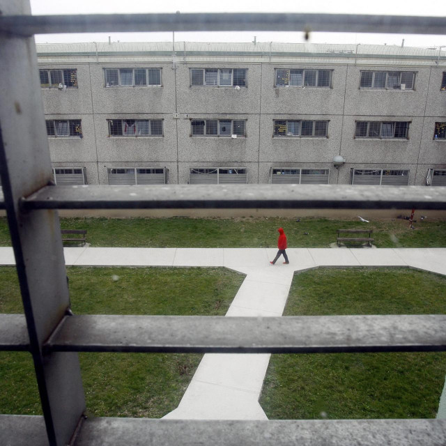 Dvorište zatvora Remetinec