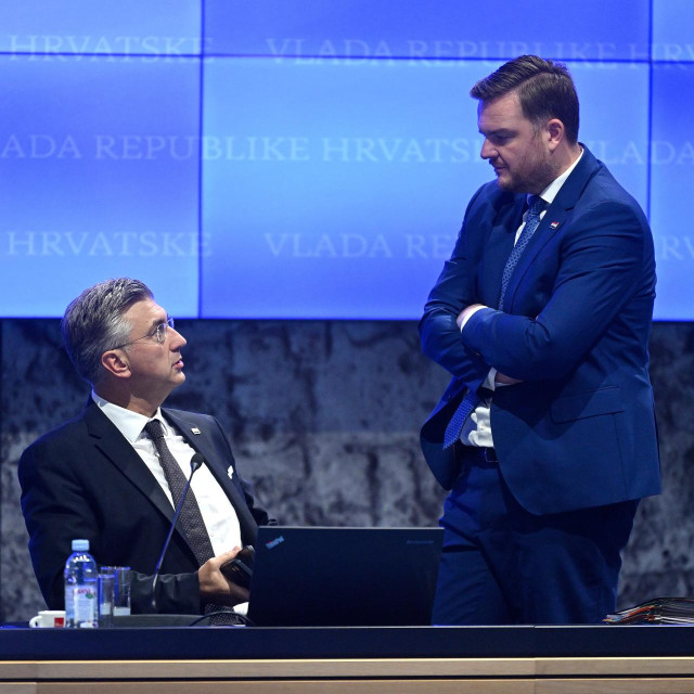 Andrej Plenković i Marko Primorac