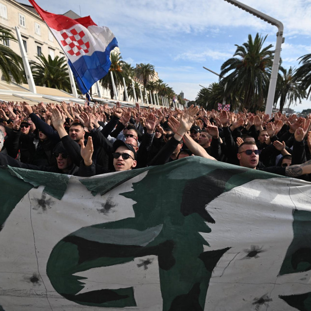 Prosvjed Torcide na Rivi
 