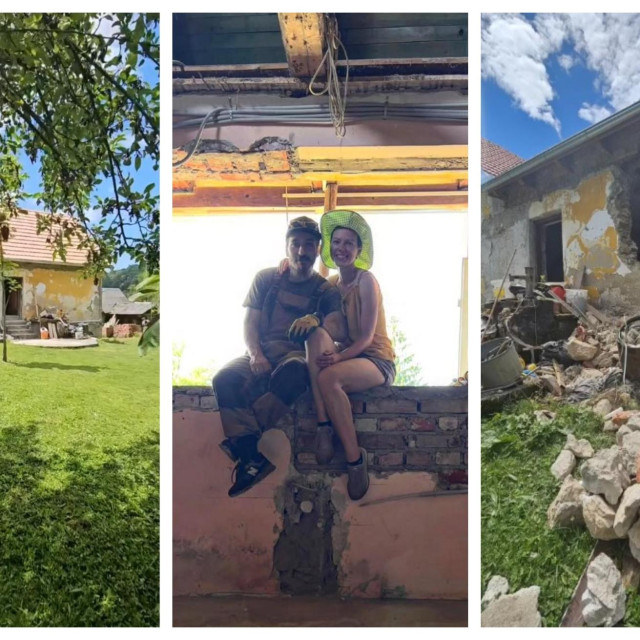 Adriana i Mislav preuređuju staru kuću u okolici Karlovca