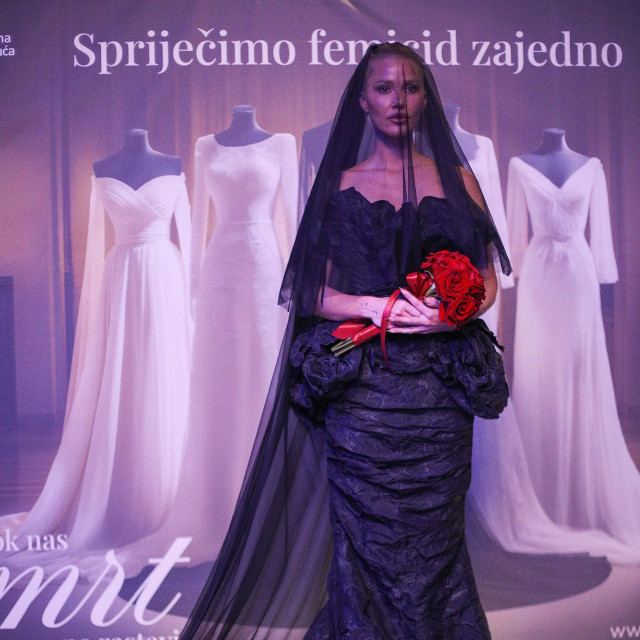 Crna vjenčanica simbol je kampanje protiv femicida