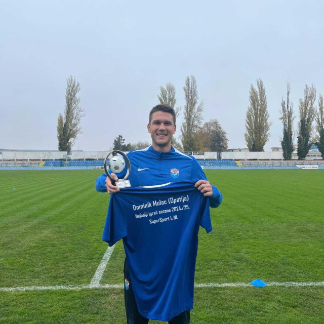 Dominik Mulac, dobitnik Trofeja SN