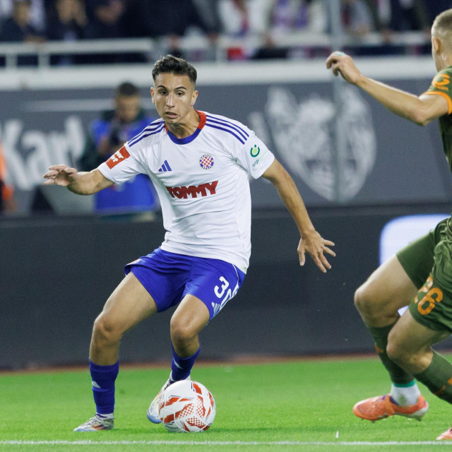 Iker Almena bio je jedini stranac u prvoj postavi Hajduka protiv Osijeka