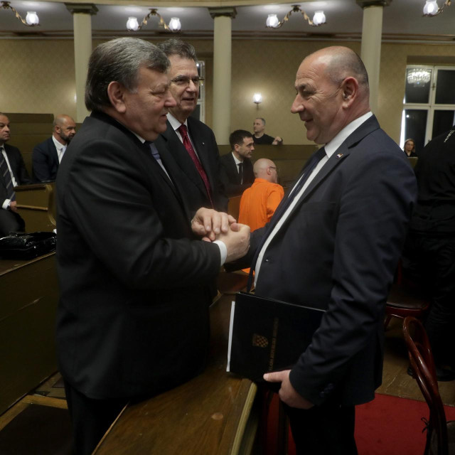 Mladen Markač i Tomo Medved (arhivska fotografija)