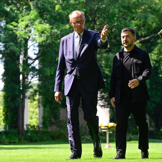 Friedrich Merz i Volodimir Zelenski