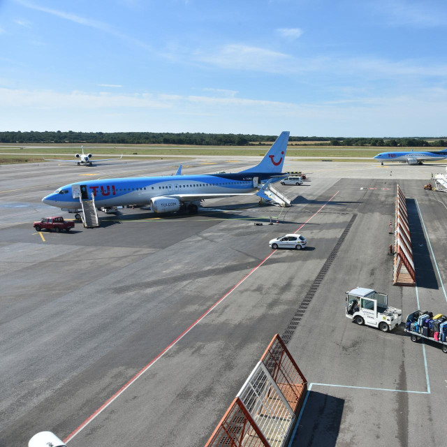 Zračna luka Pula (arhivska fotografija)
