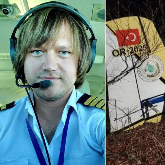 Hasan Bahar, avion koji je pao kod Senja