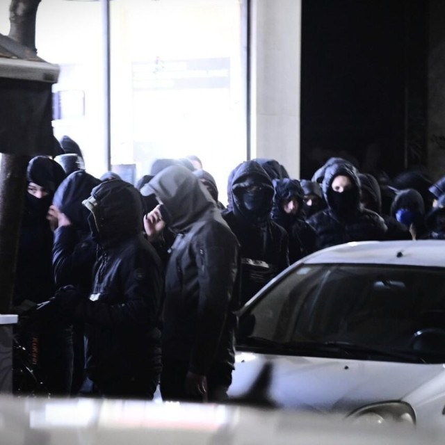 Kadrovi incidenta u Preradovićevoj ulici u Zagrebu