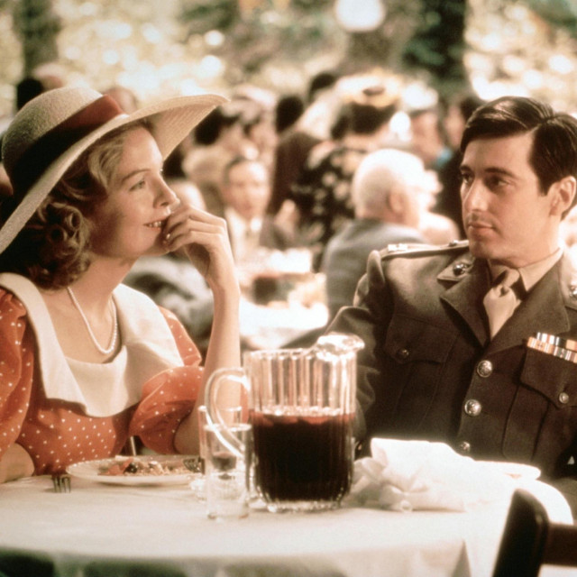 ”Jednog dana, u prostoriji za montažu, čuo sam ga. Čuo sam smijeh koji sam čuo onda, na snimanju ‘Kuma‘. Bila je to Diane Keaton...”