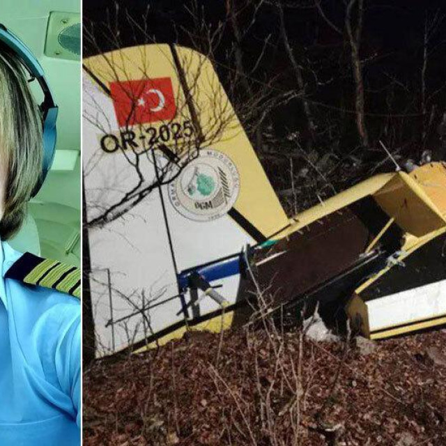 Hasan Bahar, avion koji je pao kod Senja