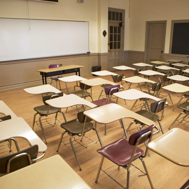 Prazna učionica, ilustrativna fotografija
