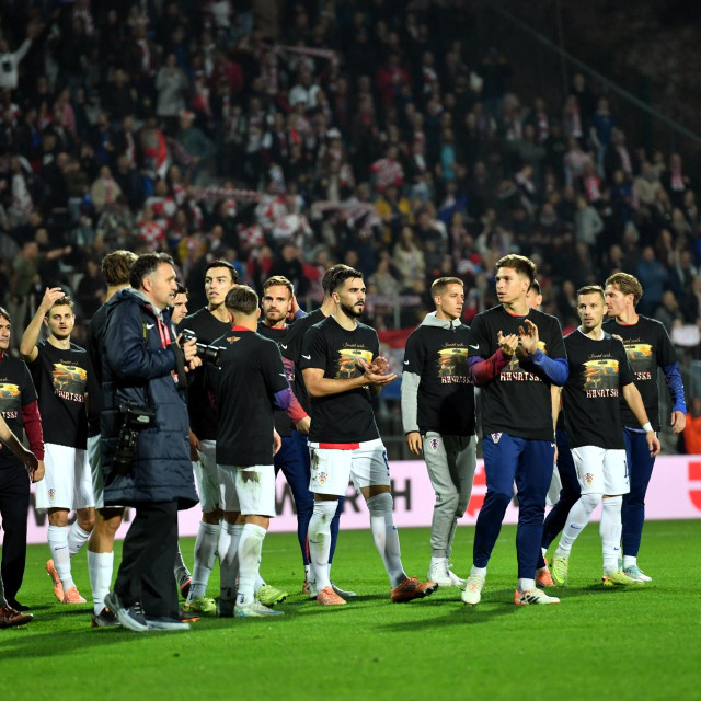 Hrvatska u prigodnim majicama proslavila plasman na Svjetsko prvenstvo