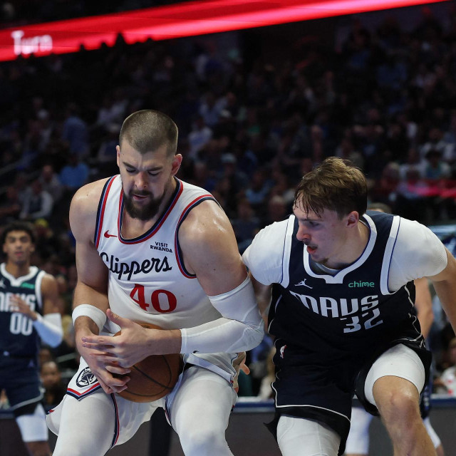 Ivica Zubac i Cooper Flagg 