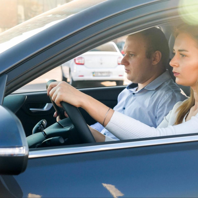 Autoškola, ilustracija