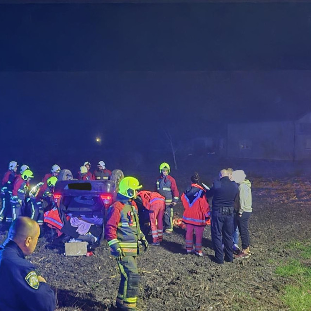 Teška prometna nesreća na dionici ceste između Svetog Đurđa i Hrženice
