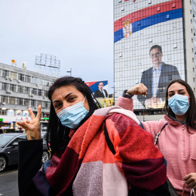 Fotografija iz centra Niša snimljena 2022. godine