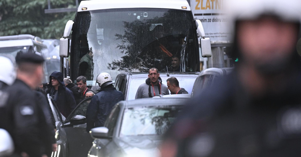 Crnogorska policija spriječila potencijalni kaos u Podgorici: ‘Delije i Grobari zaustavljeni na ulasku u grad‘