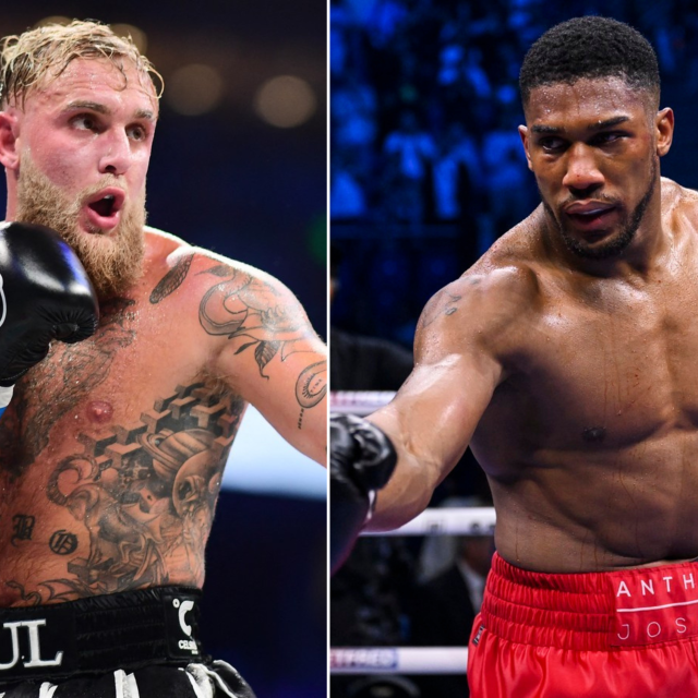 Jake Paul, Anthony Joshua