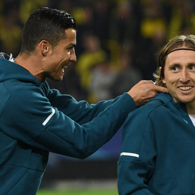 Cristiano Ronaldo i Luka Modrić