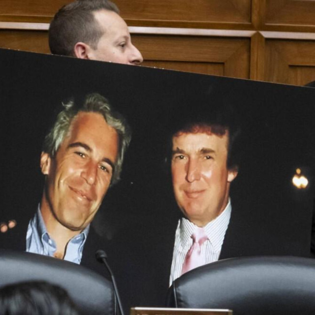 Fotografija Jeffreya Epsteina i Donalda Trumpa