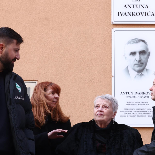 Karlo Ivanković, Đurđica Ivanković, Lyliane Fournier i Paul Nicolier