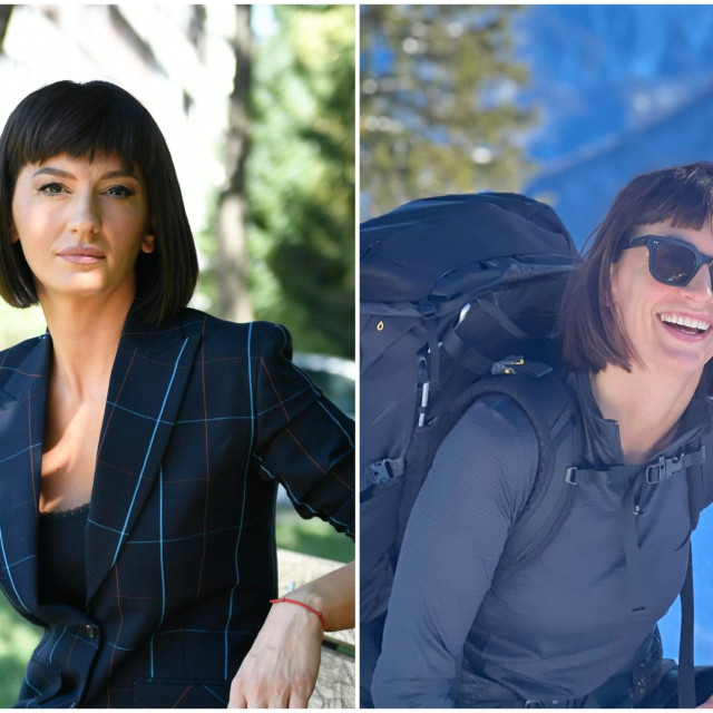 Ivana Paradžiković u vrijeme dok je radila kao novinarka i vodila emisiju ”Provjereno”, i kasnije, kad je otišla u planine i pronašla ”djevojčicu u sebi”