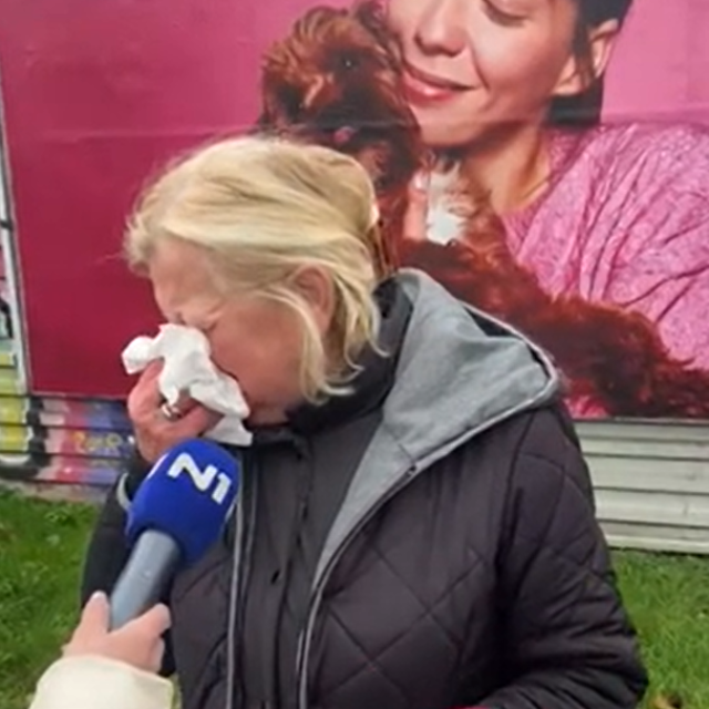 Bivša zaposlenica Milka plače zvog požara Vjesnika