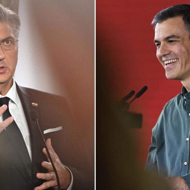 Andrej Plenković, Pedro Sanchez